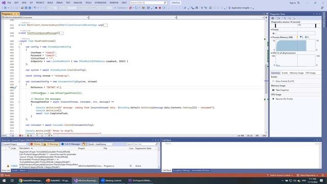 028 - RabbitMQ - Streams - Manage Consumer Offset
