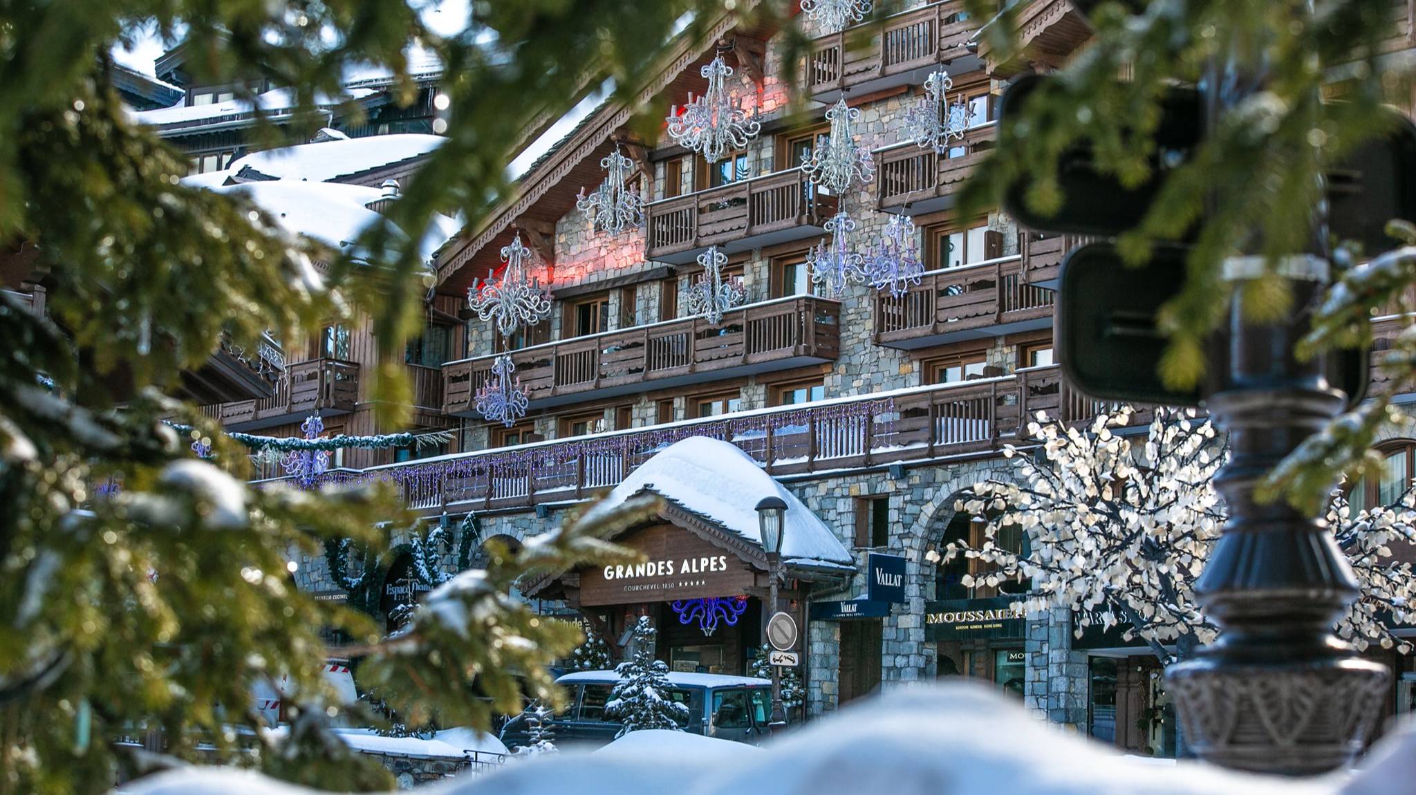 Courchevel 1850 Grandes Alpes hotel