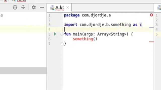Kotlin: Packages