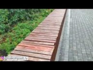 Что лучше ? #ДПК или #дерево Наглядный пример.