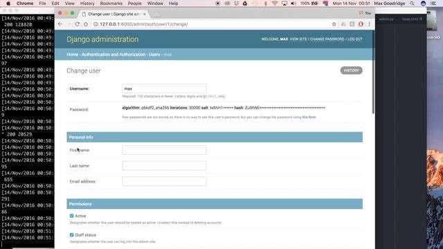 Explaining the Built in Django Admin Django Tutorial  Part 10