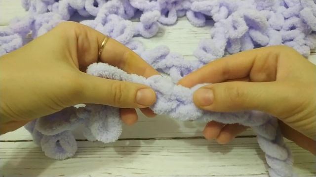 Красивый начальный край без обвязки! Нужна ли обвязка пледам из Alize Puffy?