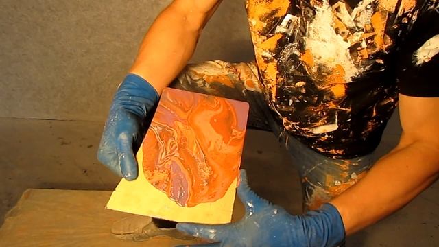 АКРИЛОВАЯ ЗАЛИВКА /абстрактные картины своими руками/ INNEN LATEX MATT FEIDAL