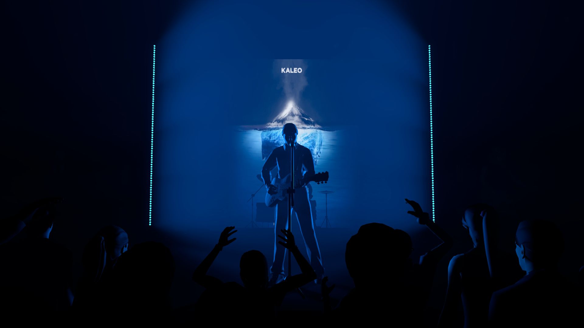 Kaleo - I Walk on Water  Lighting design