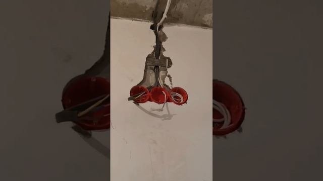 Добавили розетки, выключатели и слабо точку, квартира двушка 45 квадратных метров.