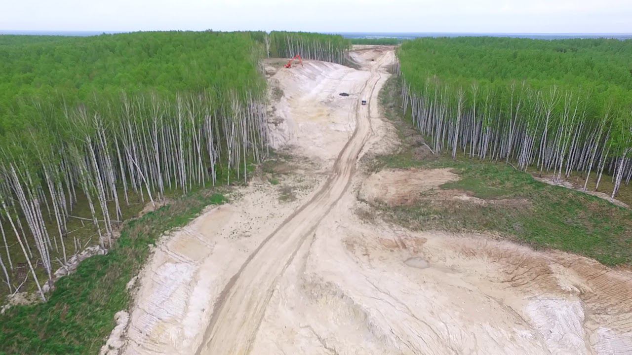 Объездная дорога вторая половина после моста состояние на 28.05.2019