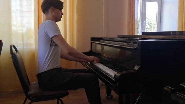 Моцарт, соната ре-мажор К311, II часть