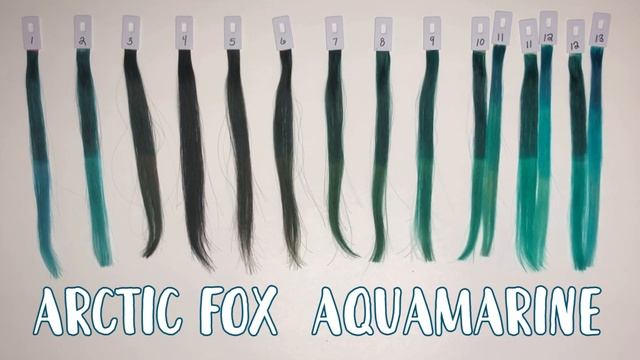Lunar Tides CERULEAN SEA | Hair Swatches