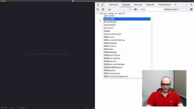 Javascript para iniciantes#33  - Objetos - Pegando chaves e valores de um objeto