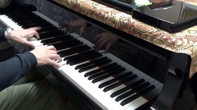 ガールズパンツァー　継続高校テーマ曲Sakkijarven　Polkka　をピアノで弾いてみた