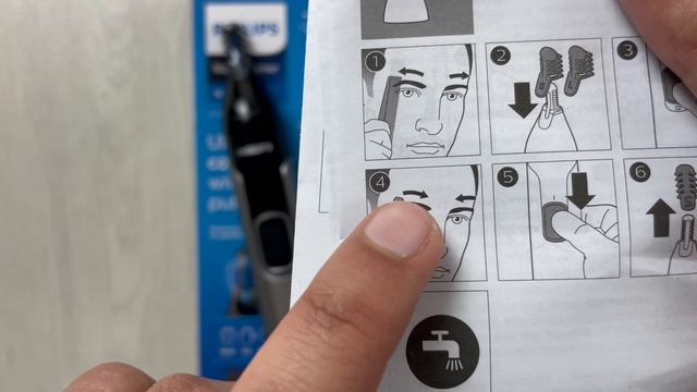 How To Attach Eyebrow Comb In Philips Nose Ear and Eyebrow Trimmer - NT3650/16