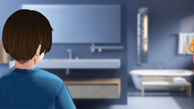 Alex and Steve bathroom Surprise | Minecraft Anime Ep 19