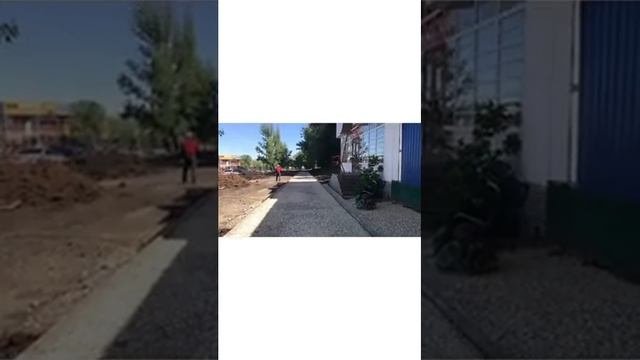 Глава Саратова посмотрел, как ремонтируют тротуары в Ленинском районе