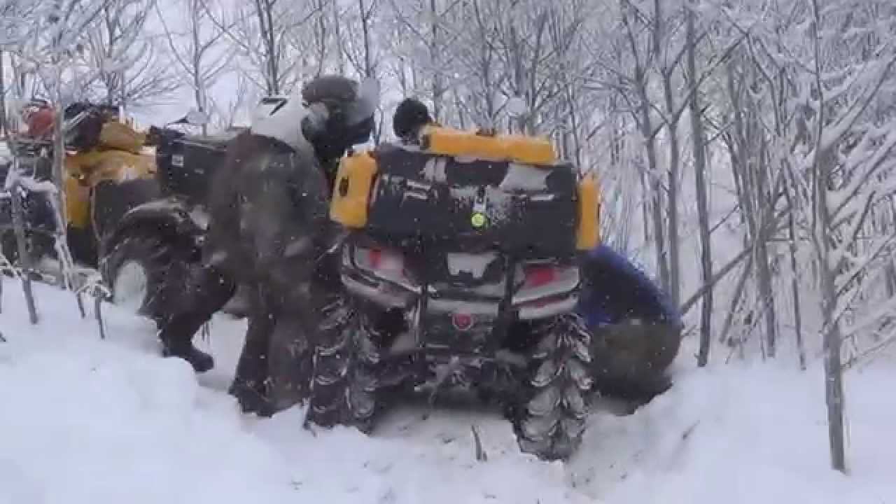 Поездка на ПОТАНИНЫ горы на квадроциклах ЧАСТЬ 2 СПАСЕНИЕ ДЖАМБЫ