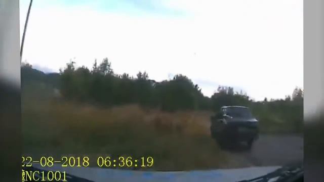 погоня ДПС как менты оказались с разбитым корытом