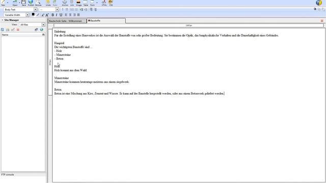 Website Tutorial 1C