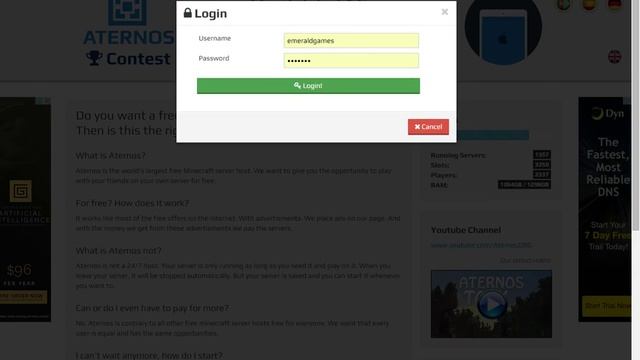ТОП 3 бесплатный хостинг minecraft!!!