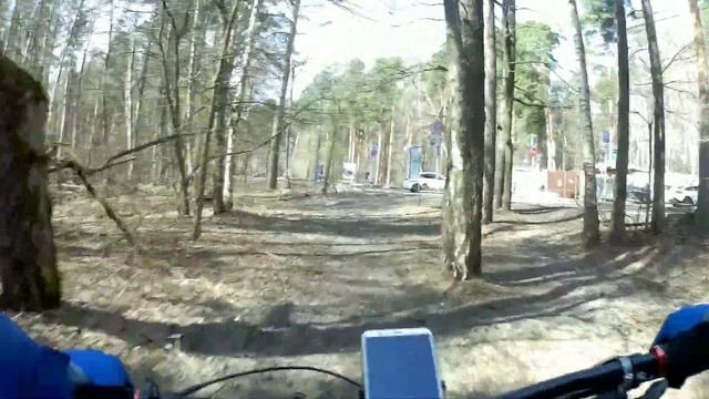 Веломаршрут по Москве заехали на Памптрек в Строгино 2023 часть1 / Bike route in Moscow 2023
