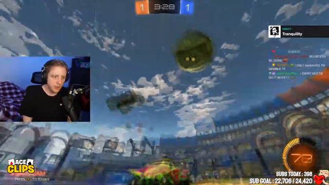 Philza plays Rocket League and wins with INSANE GOALS