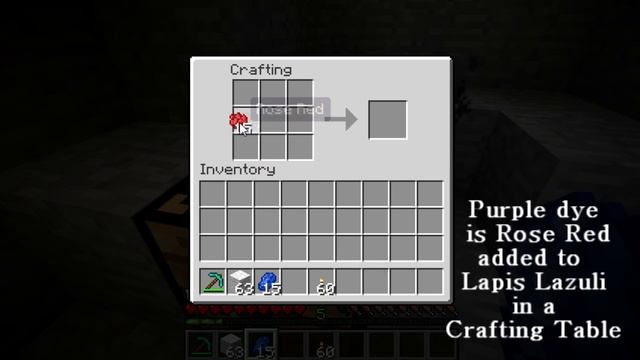 Minecraft Blocks & Items: Dyes