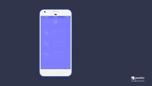 NFC with Peerbits