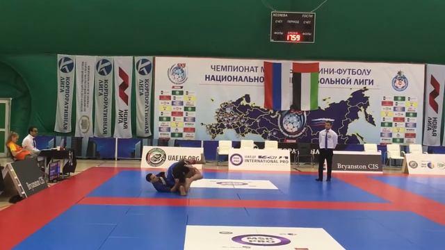 Круглов Валера 3ья встреча, UAEJJF Moscow Pro 2017, male/adult/blue/ABSOLUTE