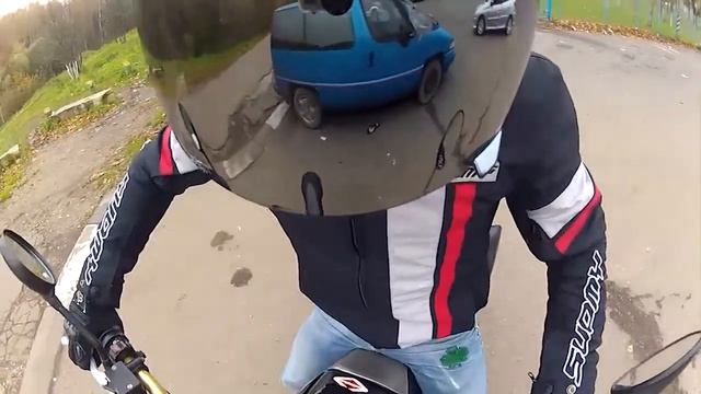 Ilyaboroda. GoPro. XR 250. Moscow'12. (HD)