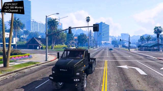 Ural "Next" New ENB Top Speed Test GTA Mod _REVIEW