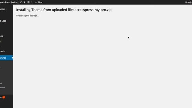 Best Premium WordPress Theme AccessPress Ray Pro - Installation Video | WordPress Tutorial