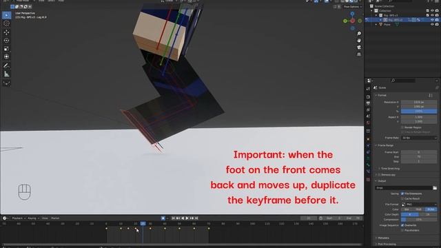 Run Animation Tutorial Blender