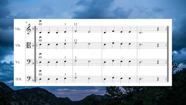 How Dark Is The Sky - Play Along | Violin, Viola, Cello, Bass | Bornoff Approach