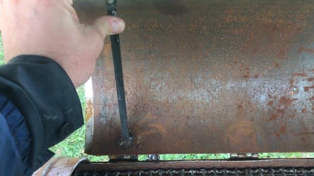 Мангал из газового баллона