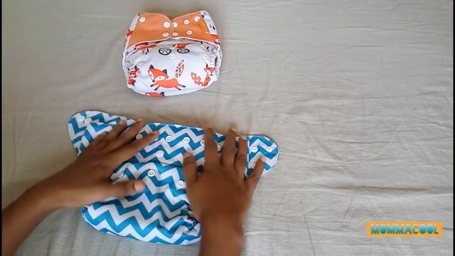 How to Put on a Cloth Diaper Properly - Cloth Diapering your Baby - part 2
