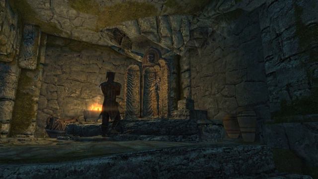 Skyrim Cicero Reaction to the Night Mother
