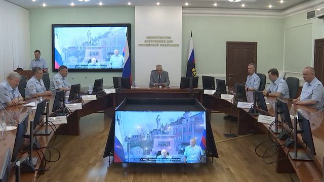Владимир Колокольцев поздравил коллег с присвоением специальных званий высшего начальствующего соста