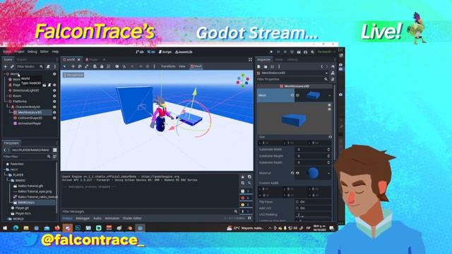 Godot Tutorial for Beginners - The Animation Player and Setting Idle and Running Animations