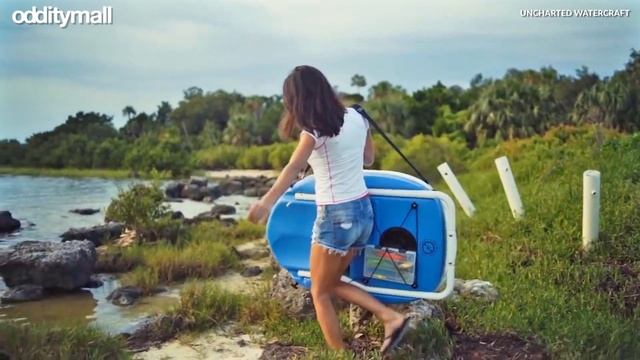 A Super Portable Folding Fishing Boat/Kayak