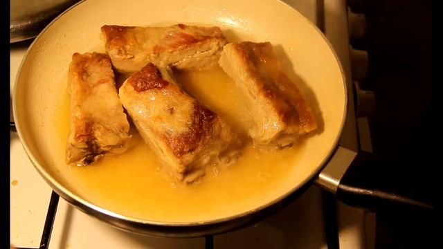 Жареные ребра самый простой рецепт