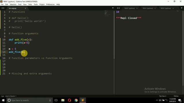 pyBasics 52 | Function arguments | pyGuru