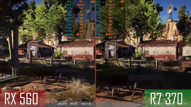 AMD Radeon RX 560 4GB vs AMD Radeon R7 370 4GBTESTED IN 8 GAMES20181080P BENCHMARKS