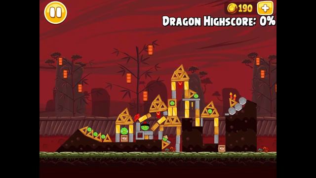 Angry Birds Seasons Year Of The Dragon Mighty Dragon any% WITH A BONUS!!!
