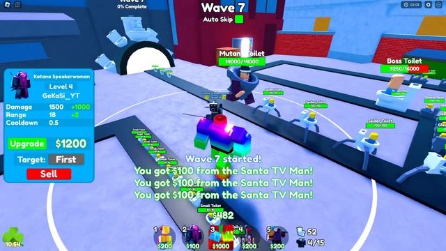 *NEW* UPDATE REWARDS!!!??? - Toilet Tower Defense EPISODE 70 (PART 1)