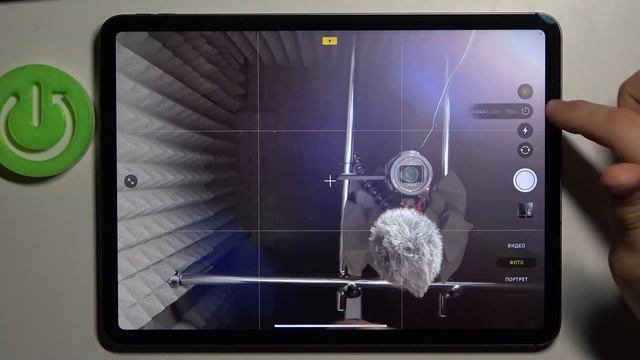 Таймер в камере iPad Pro 11 2021 / Как сделать чтобы iPad Pro 11 2021 перед фото запускал таймер