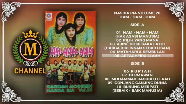 NASIDA RIA VOLUME 28 - HAM - HAM - HAM (FULL ALBUM)