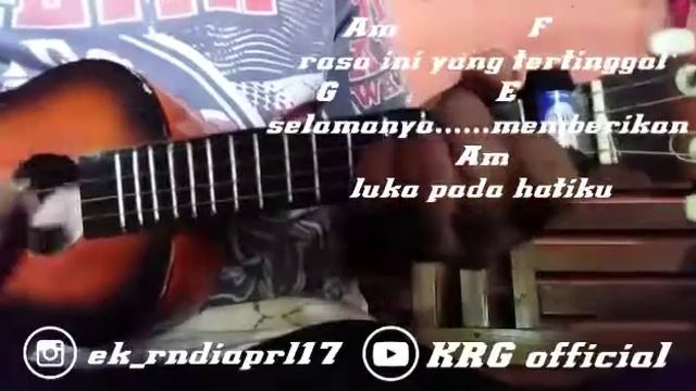 D'paspor-Pergi (kunci&lirik)Rasa Ini Yang Tertinggal Cover Kencrung Senar 4 |By Krg Official