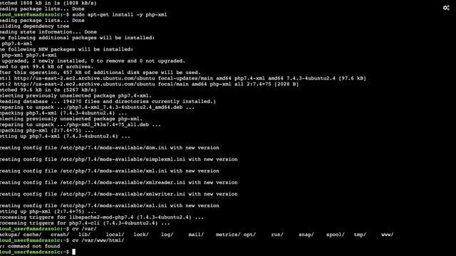 Install Mysql and php dependencies - Pt.2