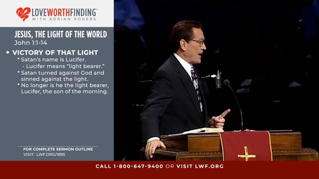Adrian Rogers: Jesus, the Light of the World (1895)