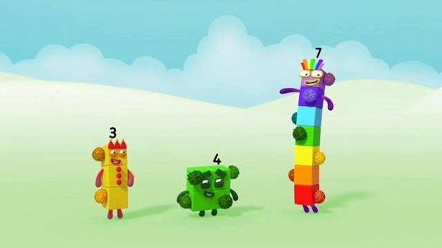 Numberblocks- Spot the reindeer! ? Challenge Two  Merry Christmas!  Learn to Count