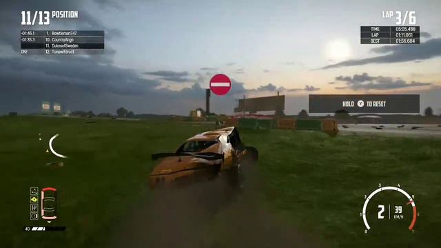 wreckfest roll overs and crashes#1
