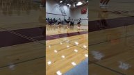my last cheer game